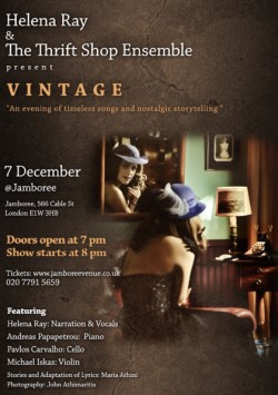 Helena Ray & The Thrift Shop Ensemble Present 'Vintage'